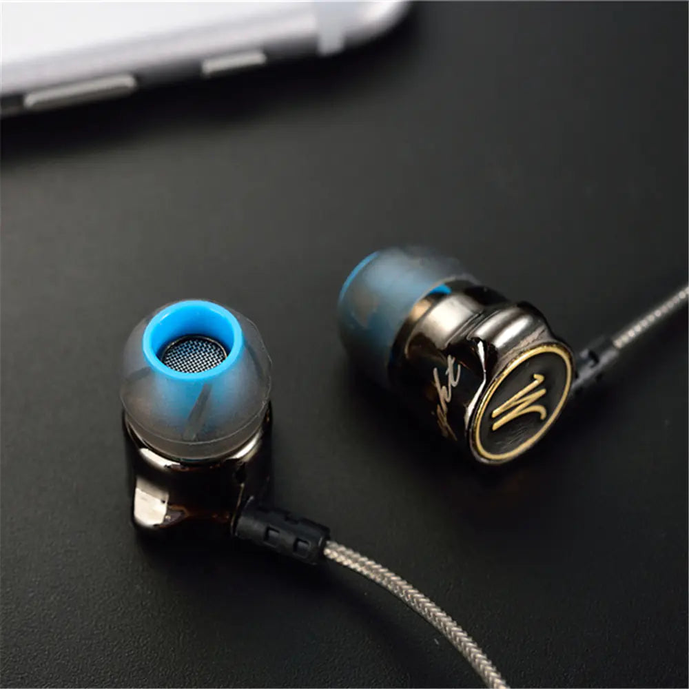 Deep Bass Metallic In-Ear Headphones
