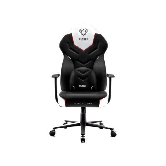Diablo X-Gamer 2.0 Gaming Chair (Black/White)