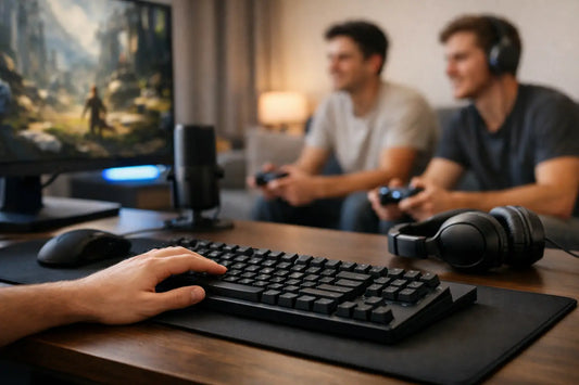 Quiet Gaming Keyboard for Roommates That Works