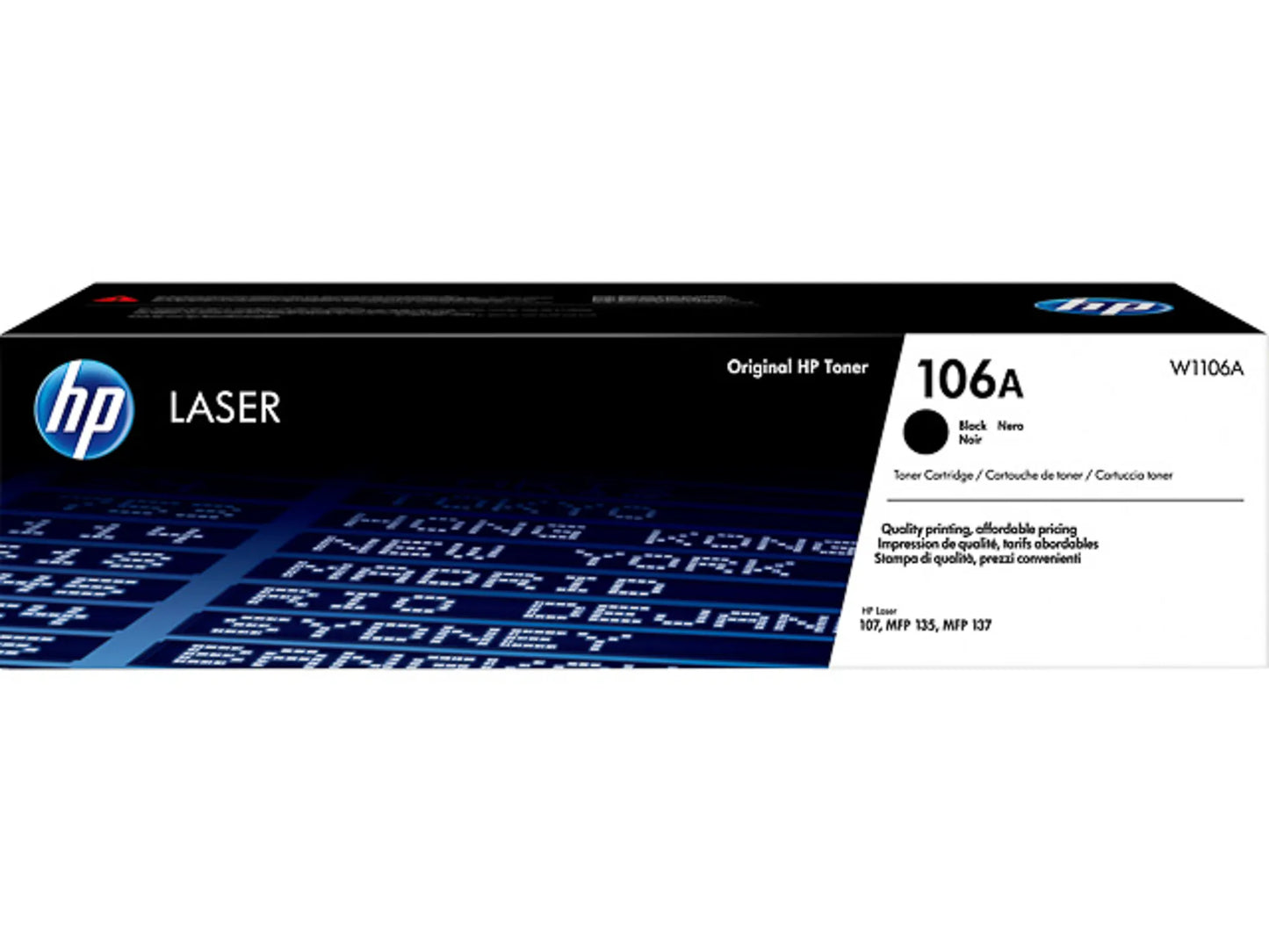 HP 106A (W1106A) Tonerkartusche Schwarz – Original HP Toner für Laser 100 & MFP 130 – ca. 1.000 Seiten-0