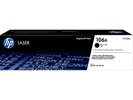 HP 106A (W1106A) Tonerkartusche Schwarz – Original HP Toner für Laser 100 & MFP 130 – ca. 1.000 Seiten-0