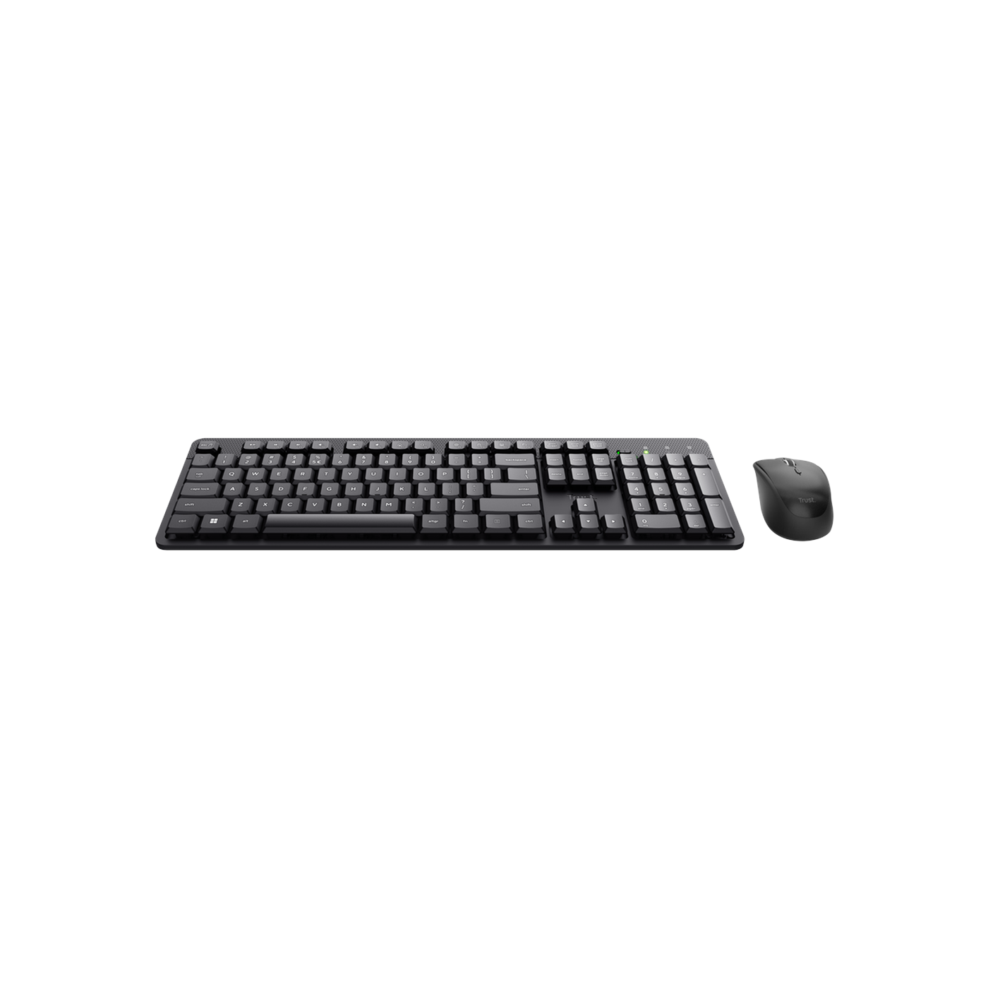Trust Ody II Wireless Keyboard & Mouse Set (Black)