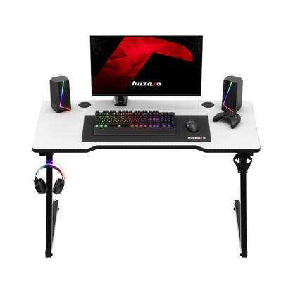 Huzaro Hero 2.5 Gaming Desk (White)