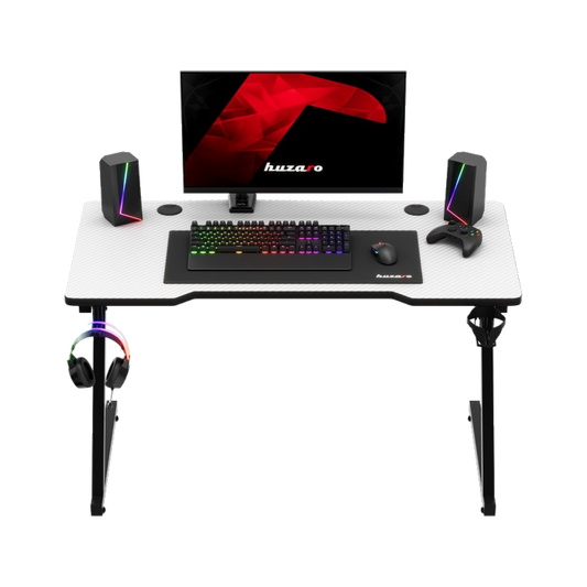 Huzaro Hero 2.5 Gaming Desk (White)
