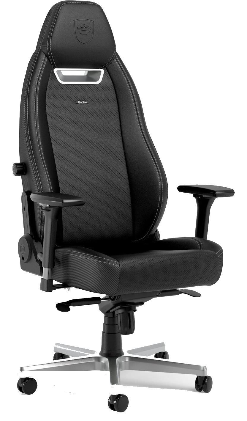 Noblechairs Legend Silver Edition Gaming Chair (Black)