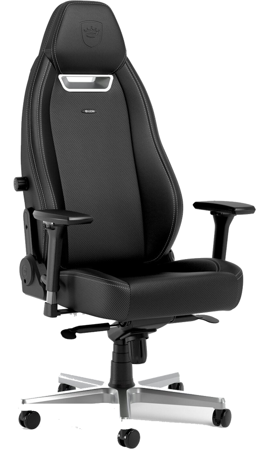 Noblechairs Legend Silver Edition Gaming Chair (Black)