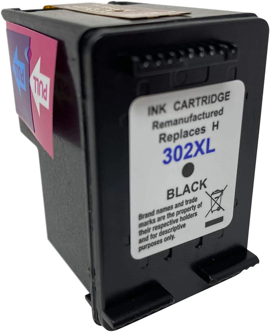 XL Druckerpatrone von Wechselfaul als Ersatz für HP 302XL black-0