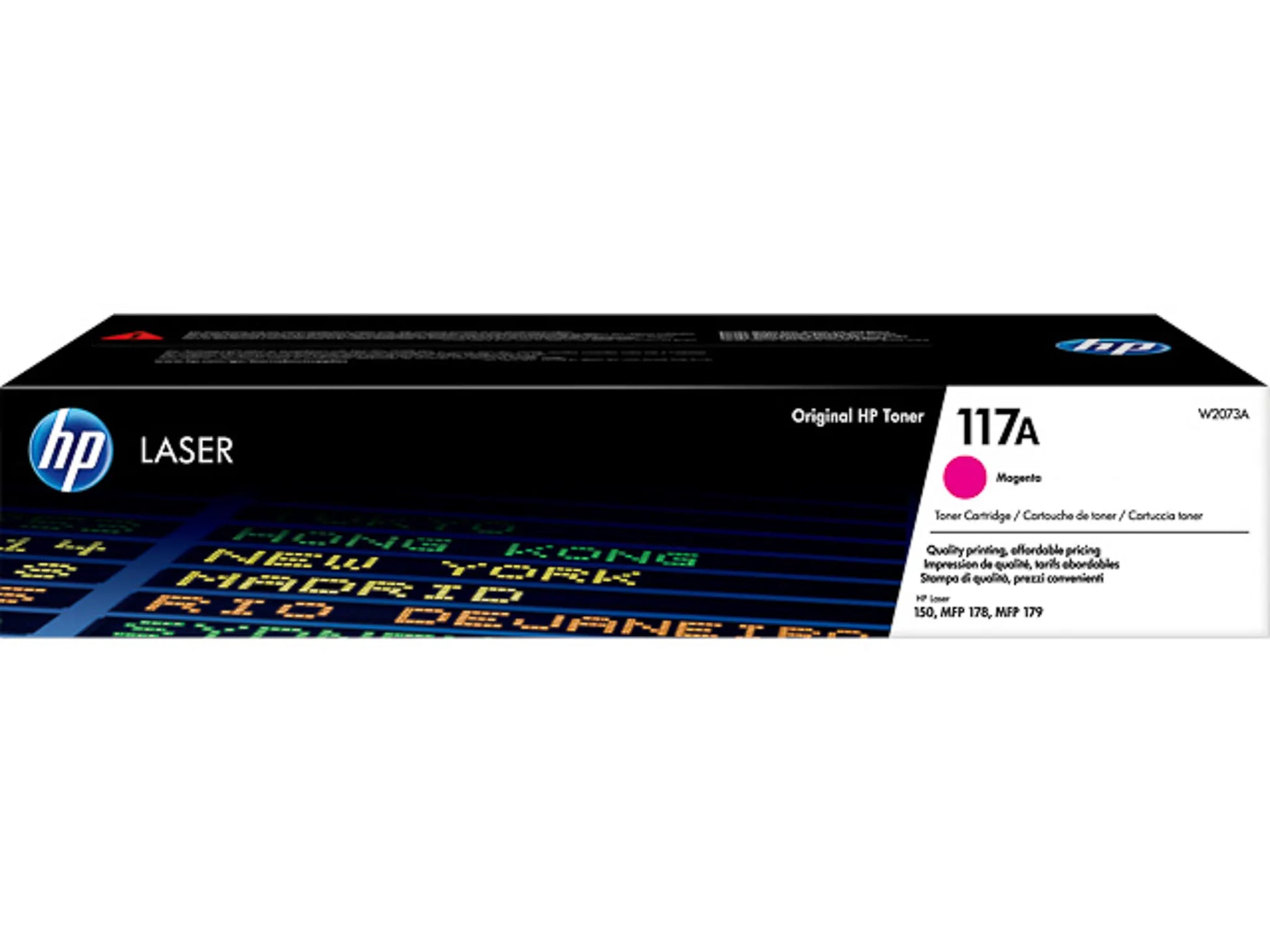 HP 117A (W2073A) Magenta Tonerkartusche – Original, 700 Seiten, für HP Color Laser 150 & MFP 178/179-0