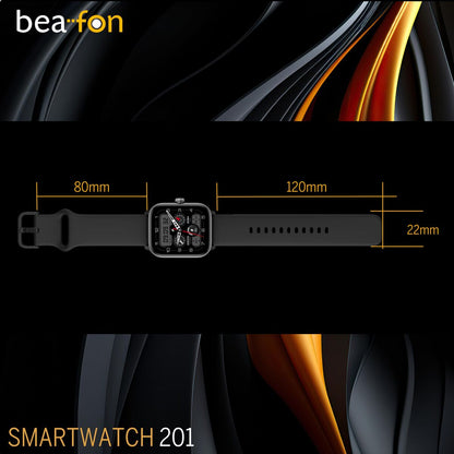 Smartwatch beafon WATCH 201 1,85" Black Silver