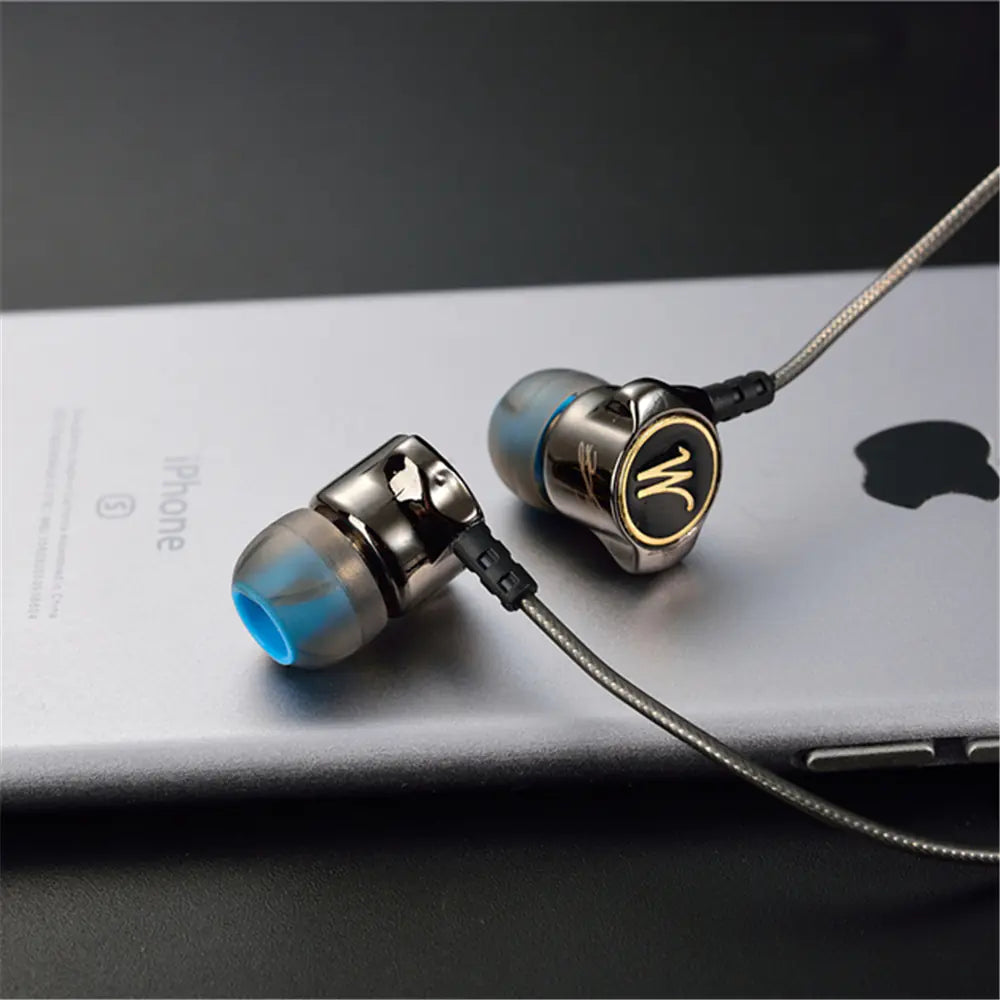 Deep Bass Metallic In-Ear Headphones