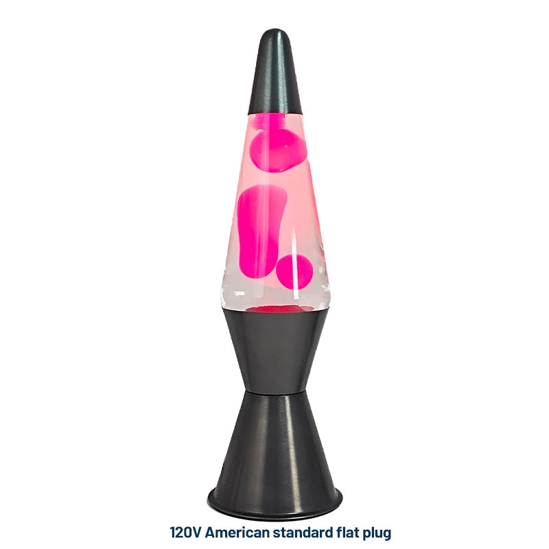 Double horn wax lava lamp, home creative floating lamp, night light, volcanic cone bottle wax lamp, atmospheric onion lamp
