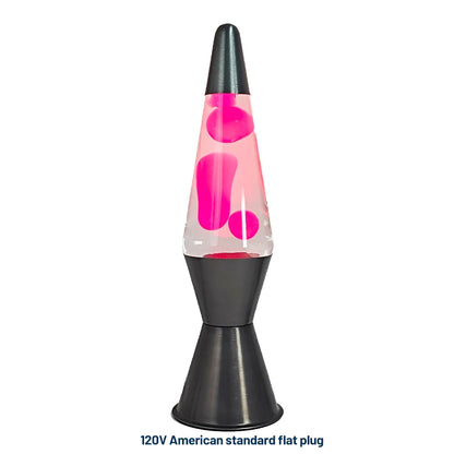 Double horn wax lava lamp, home creative floating lamp, night light, volcanic cone bottle wax lamp, atmospheric onion lamp