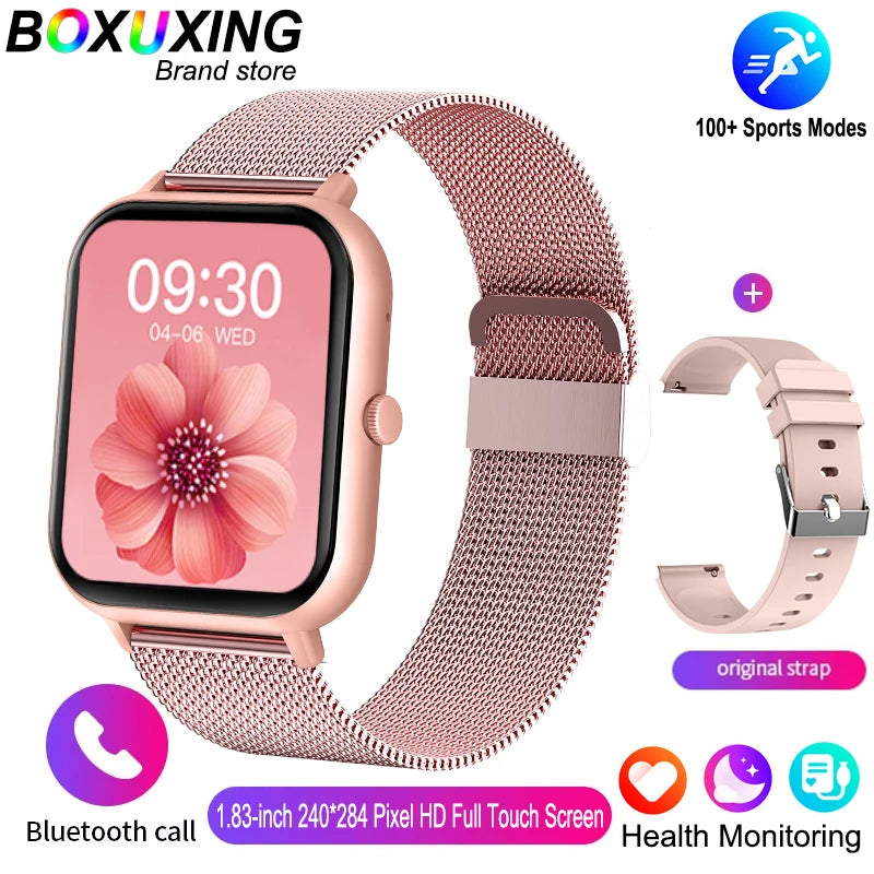 2025 New Sports Smart Watch Men HD Bluetooth Call Fitness Tracker Heart Rate IP68 Waterproof Smart Watch Men Women IOS Android