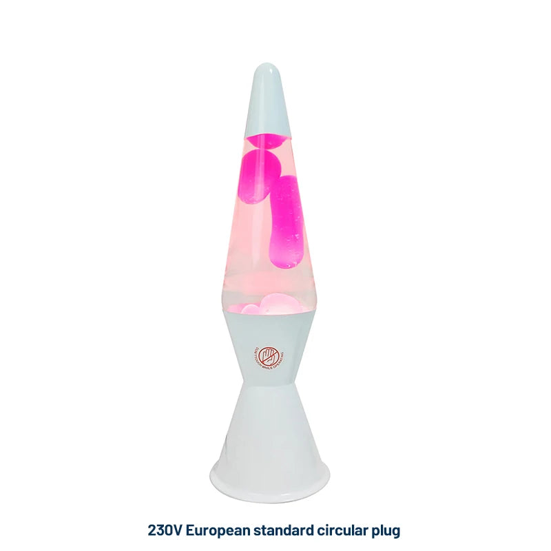 Double horn wax lava lamp, home creative floating lamp, night light, volcanic cone bottle wax lamp, atmospheric onion lamp