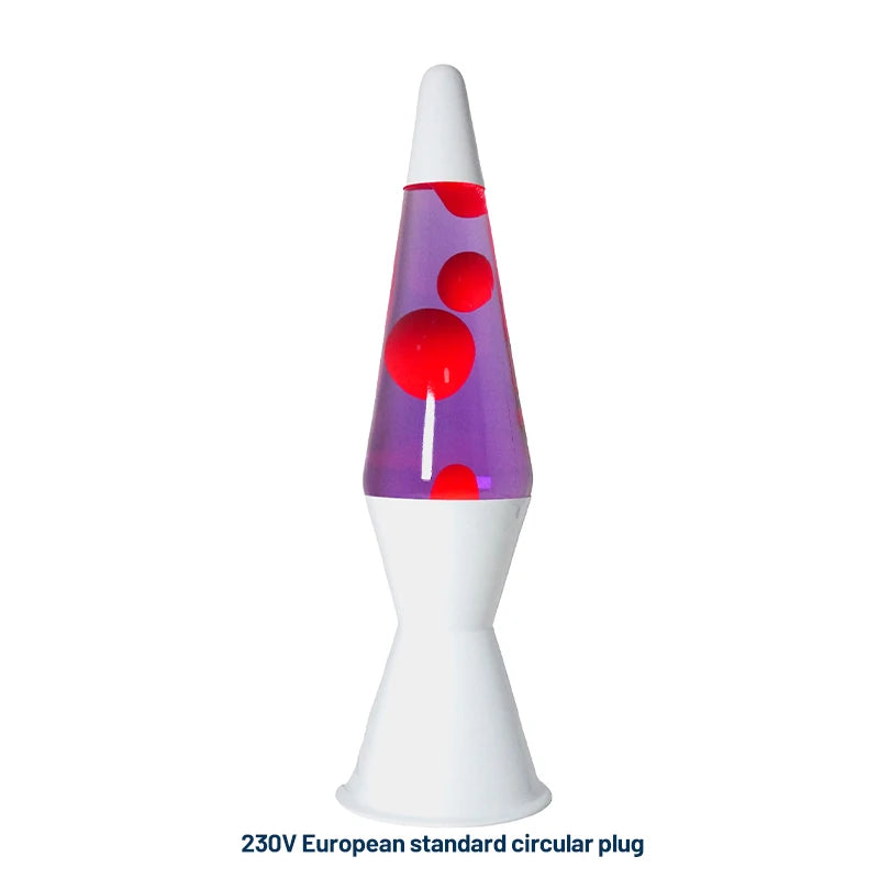 Double horn wax lava lamp, home creative floating lamp, night light, volcanic cone bottle wax lamp, atmospheric onion lamp