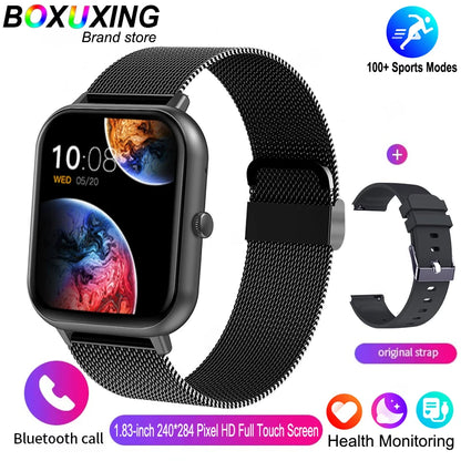2025 New Sports Smart Watch Men HD Bluetooth Call Fitness Tracker Heart Rate IP68 Waterproof Smart Watch Men Women IOS Android