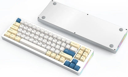 ATTACK SHARK M71 75% TKL Aluminum CNC Wireless Mechanical Keyboard, Hot-swap, RGB NKRO Gaming Custom Gasket Keyboard,4600mAh