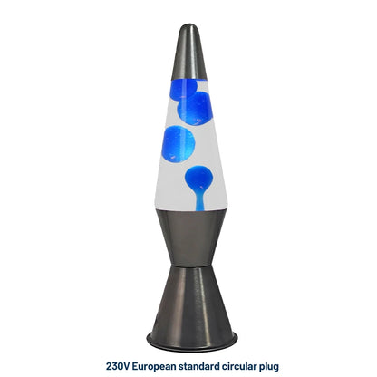 Double horn wax lava lamp, home creative floating lamp, night light, volcanic cone bottle wax lamp, atmospheric onion lamp