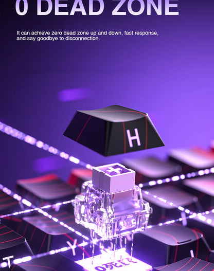 AULA WIN60 WIN68 HE Esports Magnetic Switch Keyboard Rapid Trigger 8K Return RGB Hotswap 60% 68% Custom Game Keyboard