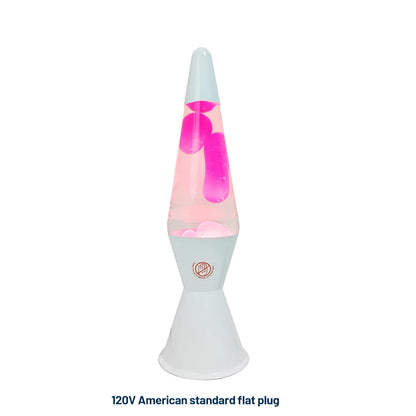 Double horn wax lava lamp, home creative floating lamp, night light, volcanic cone bottle wax lamp, atmospheric onion lamp