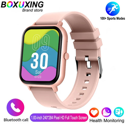 2025 New Sports Smart Watch Men HD Bluetooth Call Fitness Tracker Heart Rate IP68 Waterproof Smart Watch Men Women IOS Android