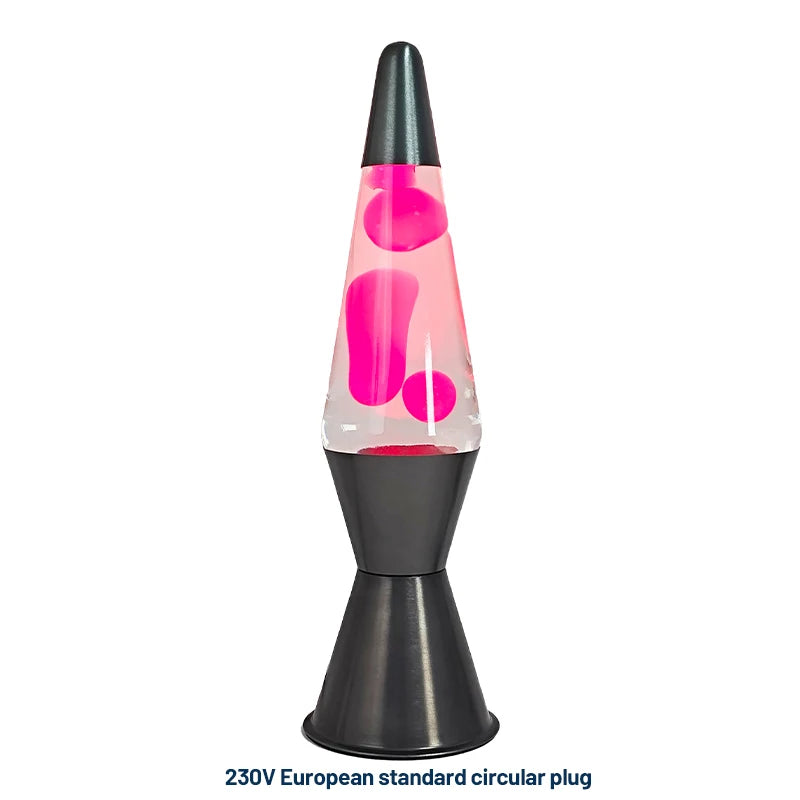 Double horn wax lava lamp, home creative floating lamp, night light, volcanic cone bottle wax lamp, atmospheric onion lamp