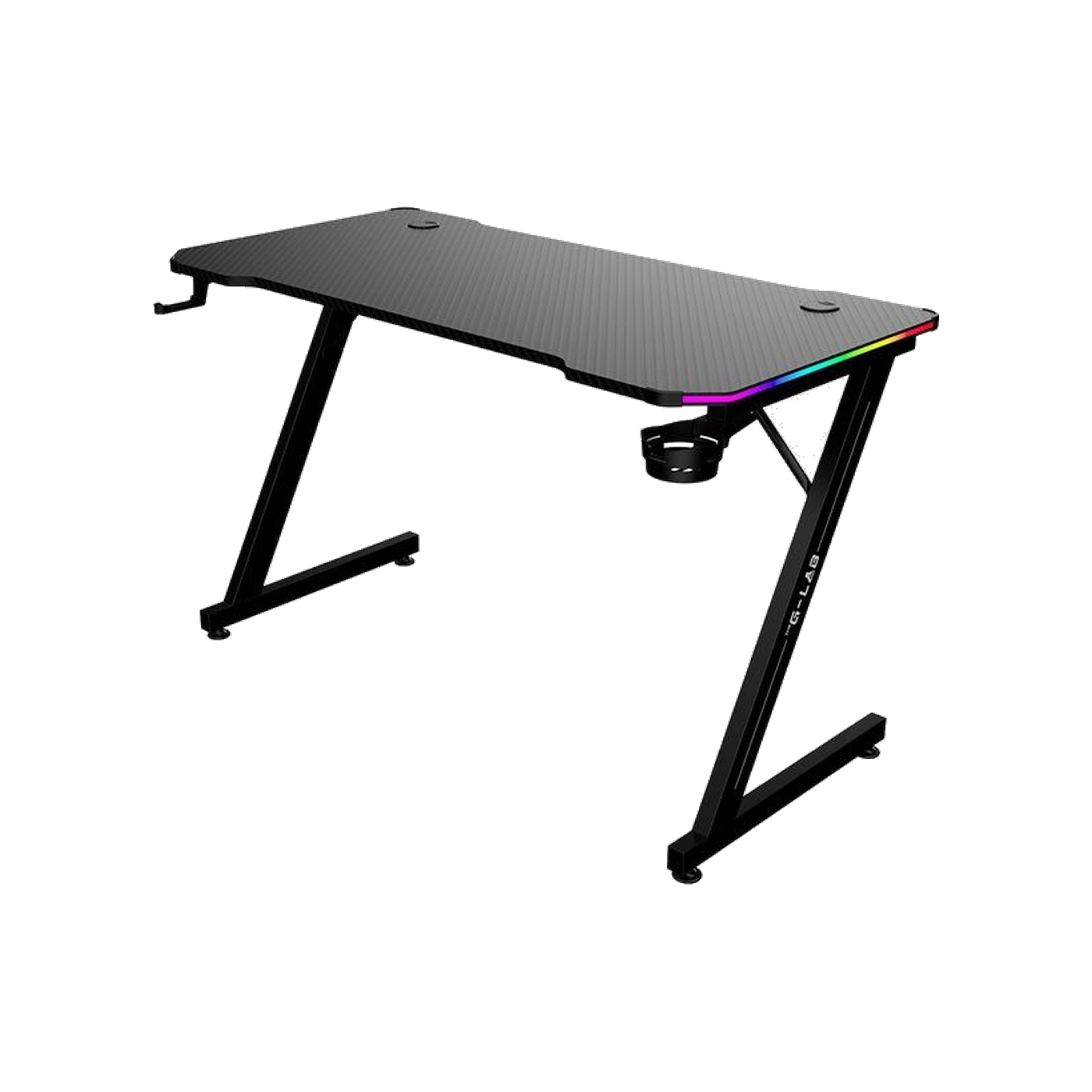 The G-Lab K-Desk Electron EX RGB Gaming Desk (Black)