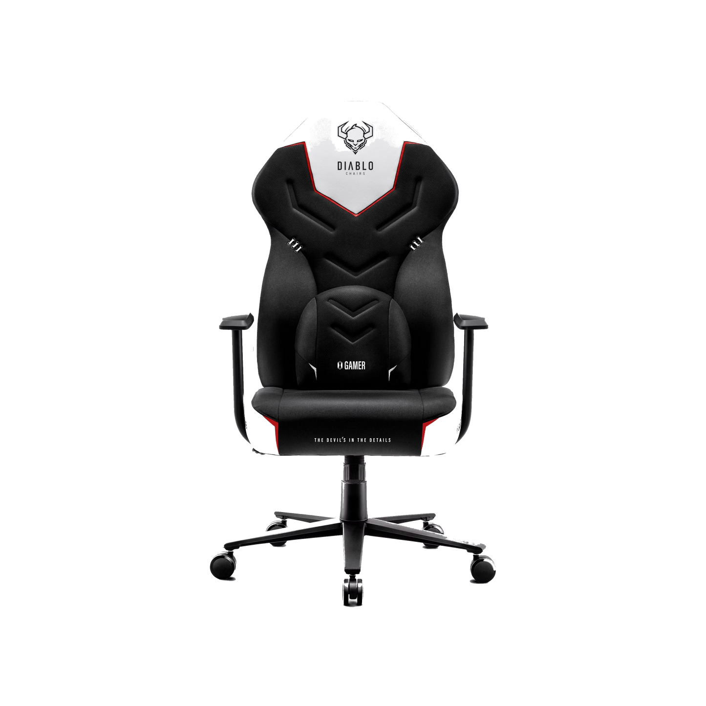 Diablo X-Gamer 2.0 Gaming Chair (Black/White)