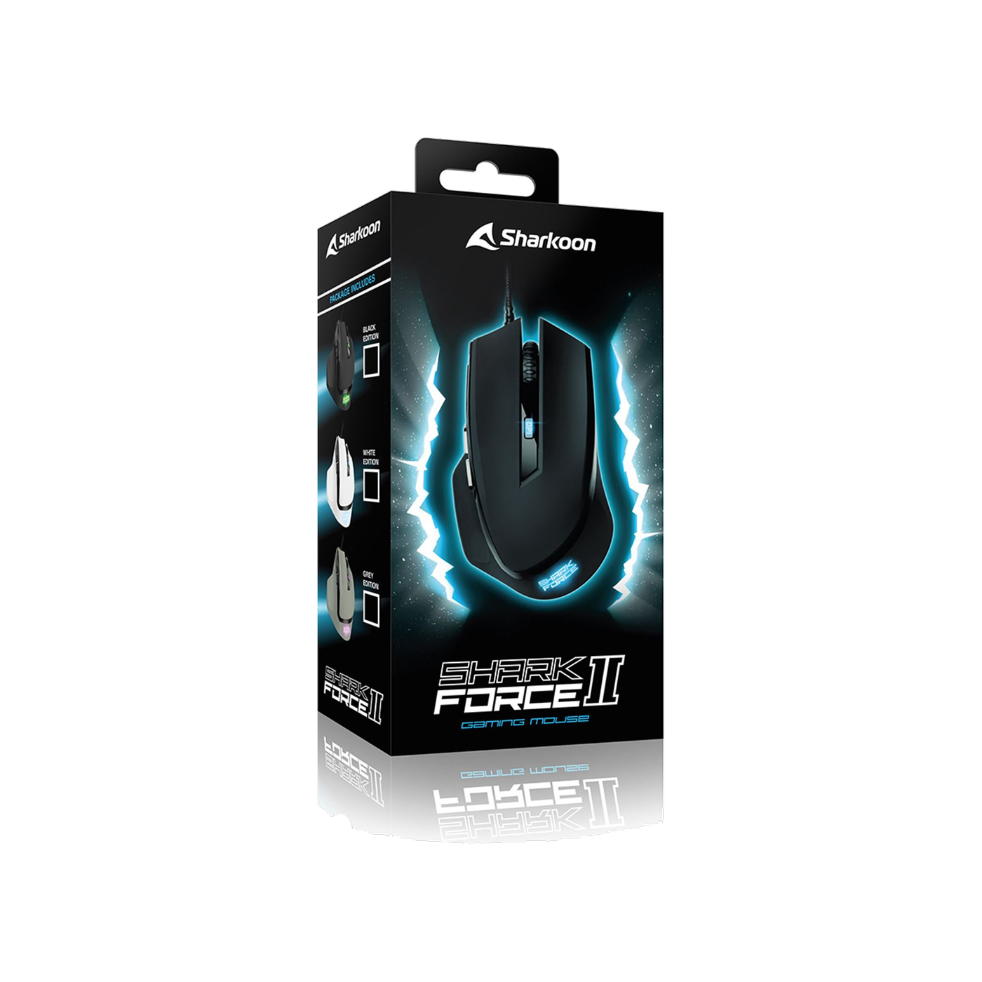Sharkoon Shark Force II Gaming Mouse (White)