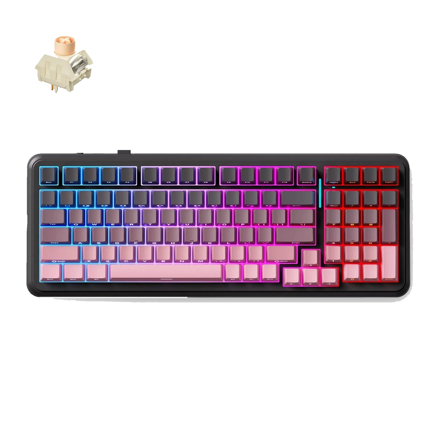 MCHOSE K99 V2 Wireless Mechanical Keyboard (Black)