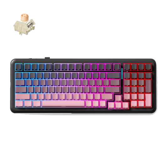 MCHOSE K99 V2 Wireless Mechanical Keyboard (Black)