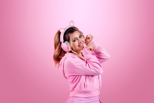 Razer Kraken Kitty V2 Pro RGB Gaming Headset (Pink)