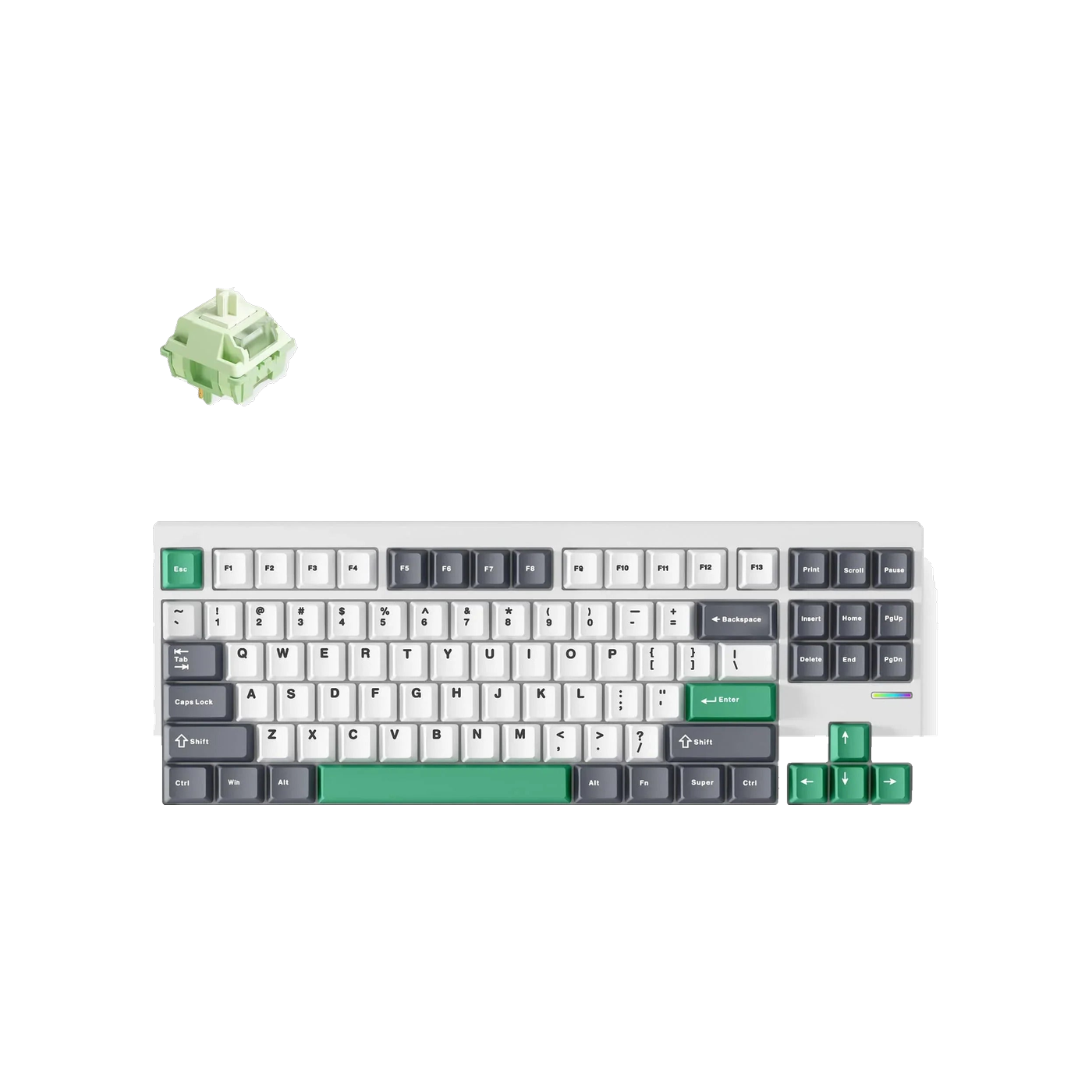 MCHOSE GX87 Lite Aluminum Mechanical Keyboard