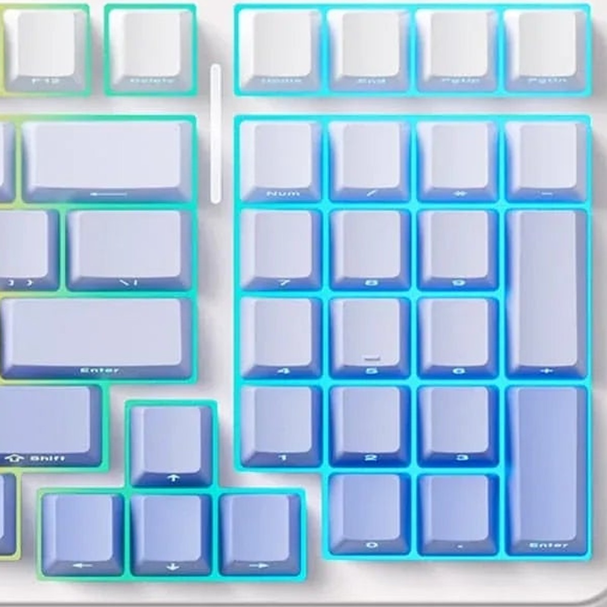 MCHOSE K99 V2 Wireless Mechanical Keyboard (Glacie)