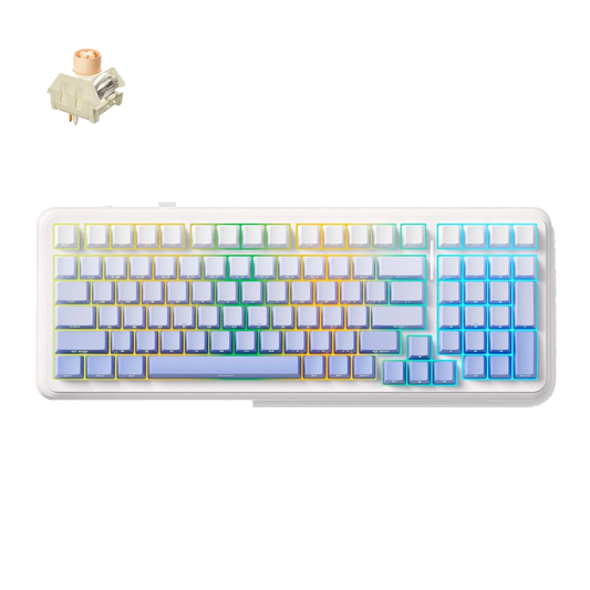 MCHOSE K99 V2 Wireless Mechanical Keyboard (Glacie)