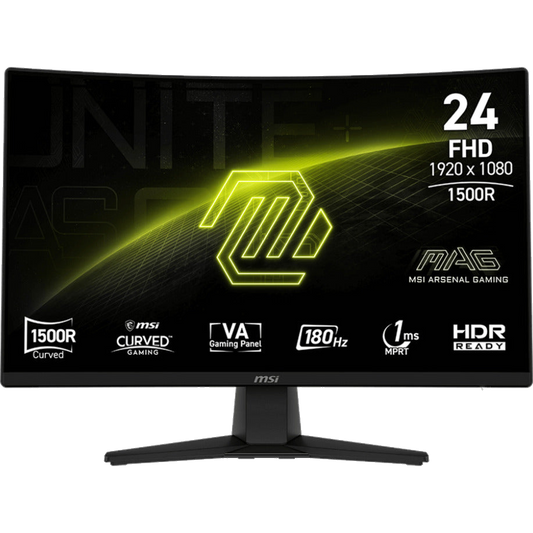 MSI MAG 242C 23.6" Curved 180Hz Gaming Monitor