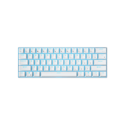 Royal Kludge RK61 60% Wireless Mechanical Keyboard (White)