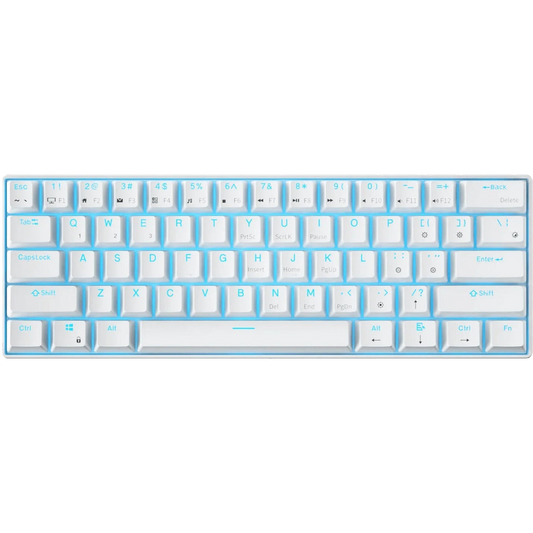 Royal Kludge RK61 60% Wireless Mechanical Keyboard (White)