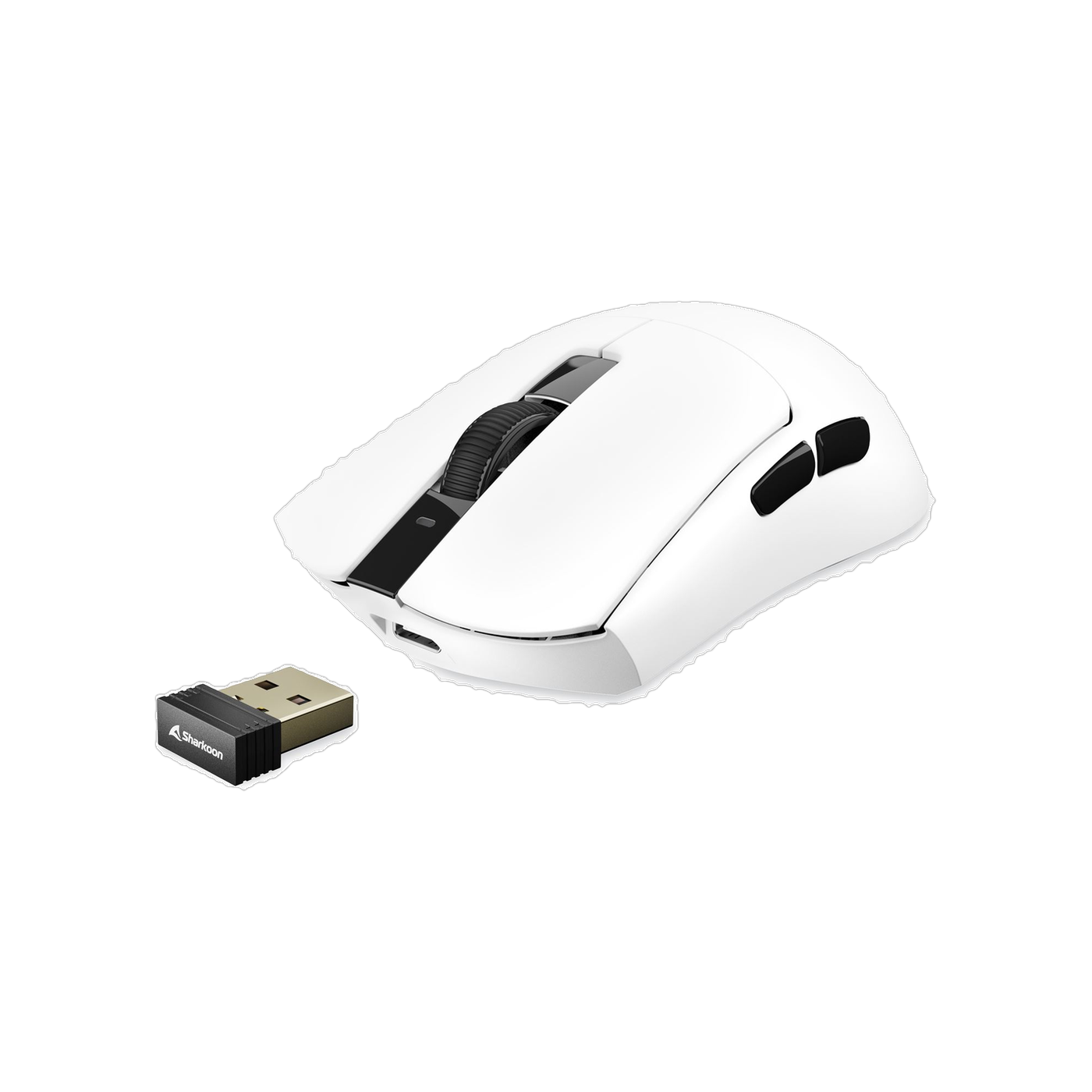 Sharkoon FireGlider One Wireless Gaming Mouse (White)