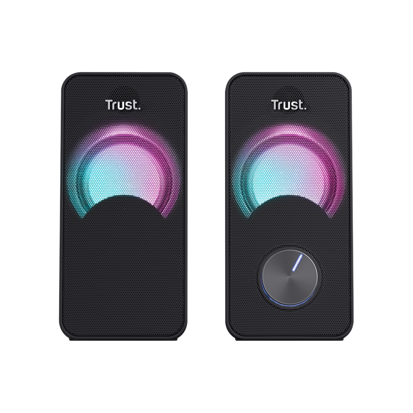 Trust Arys Compact 2.0 RGB PC Speakers (Black)