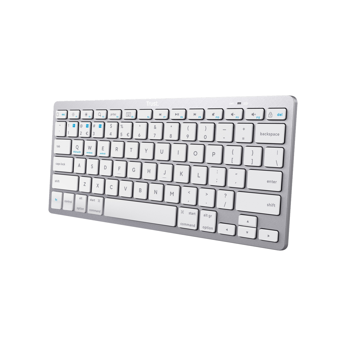Trust Wireless Bluetooth Keyboard (Grey White)