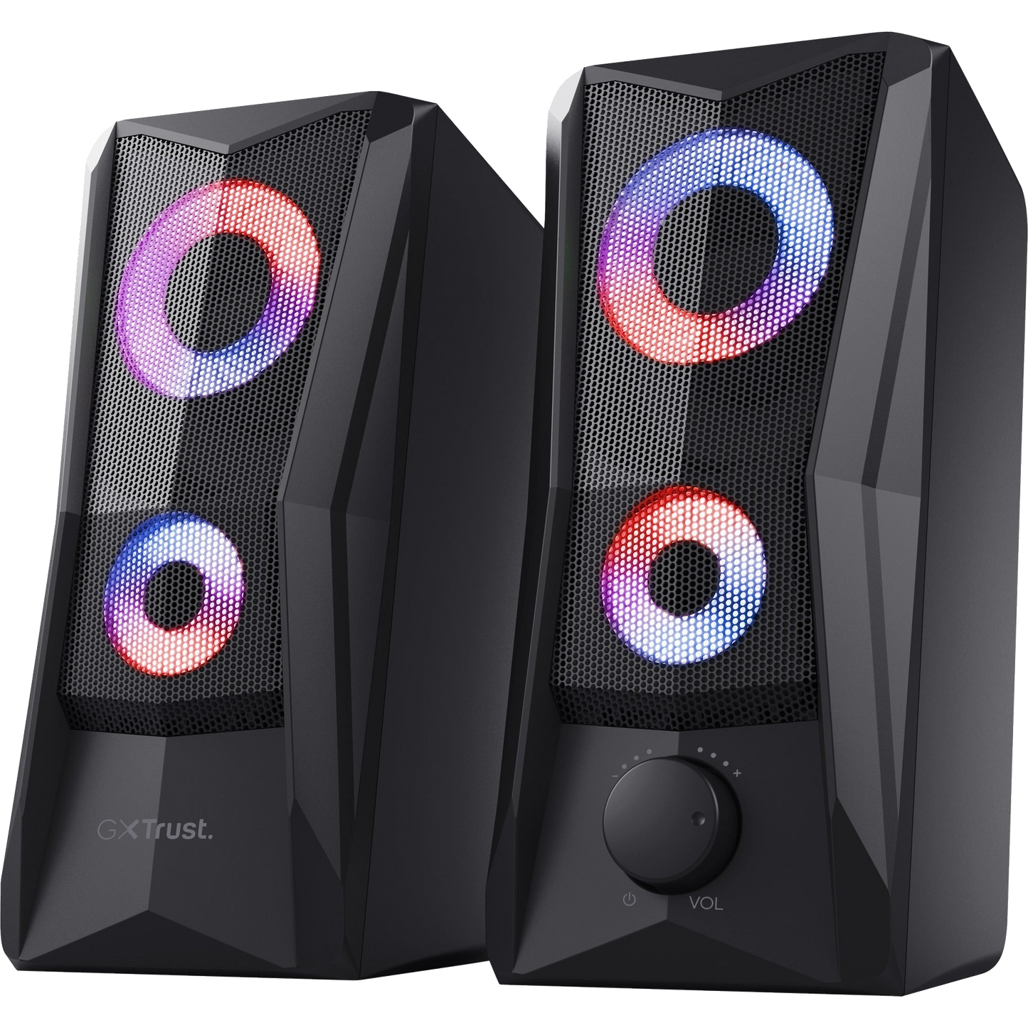Trust GXT 606 Javv RGB 2.0 PC Speakers (Black)
