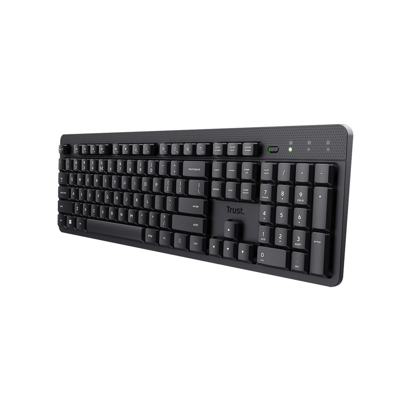 Trust Ody II Silent Wireless Keyboard (Black)