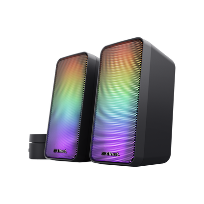 Trust GXT 611 Wezz RGB 2.0 PC Speakers (Black)