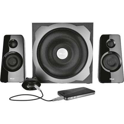 Trust Tytan 2.1 Speaker Set with Subwoofer (Black)