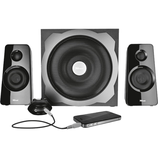 Trust Tytan 2.1 Speaker Set with Subwoofer (Black)