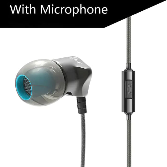 Deep Bass Metallic In-Ear Headphones